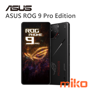 ASUS ROG Phone 9 Pro Edition 幻影黑 洗鍊全黑設計，巧妙融合亮面與霧面兩種材質，散發未來科技感與潮流品味。霧面材質以結晶化奈米紋理打造，呈現滑順觸感且不易留下指紋。